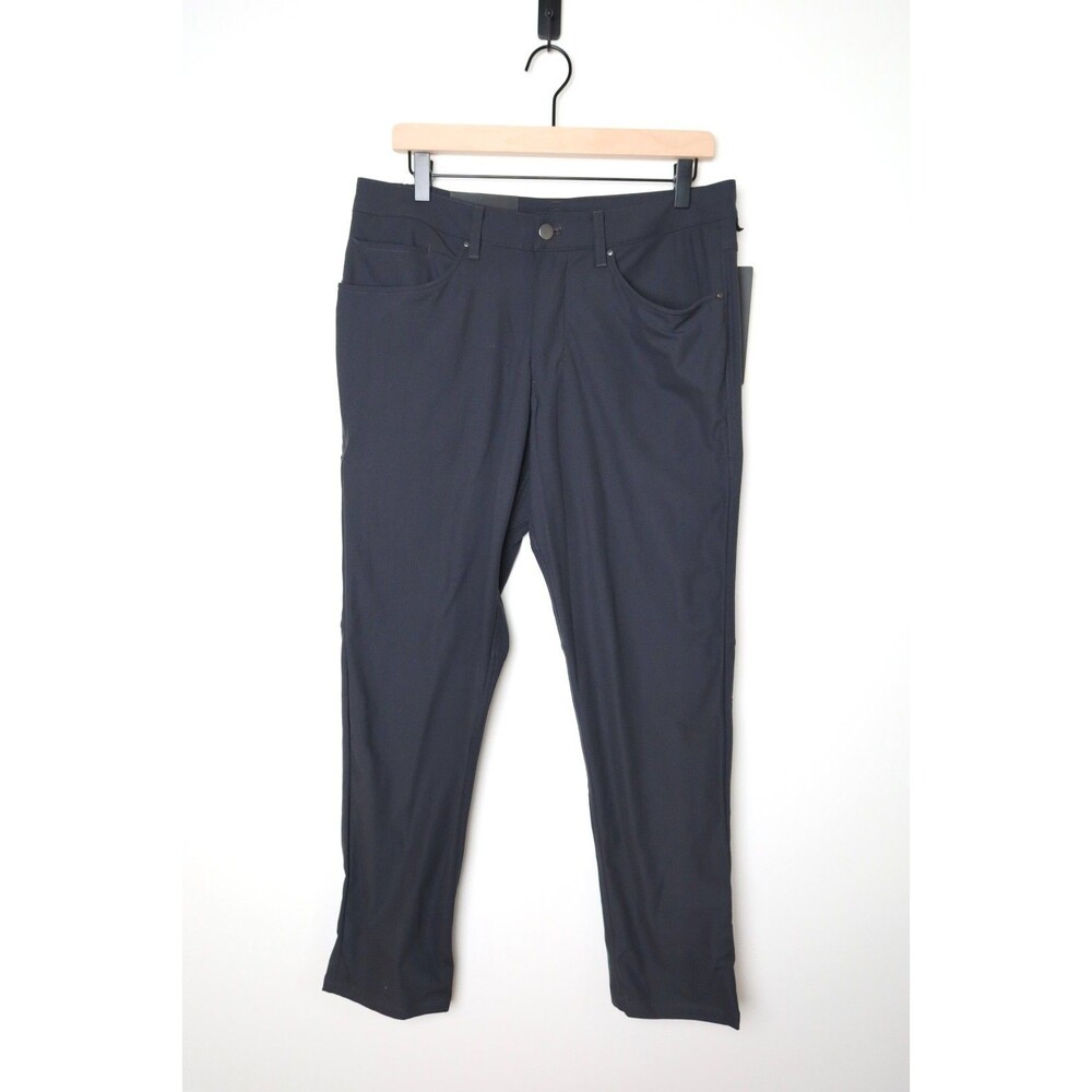 Lululemon ABC Classic-Fit Trouser 32x32 Stretch Cotton VersaTwill Obsidian